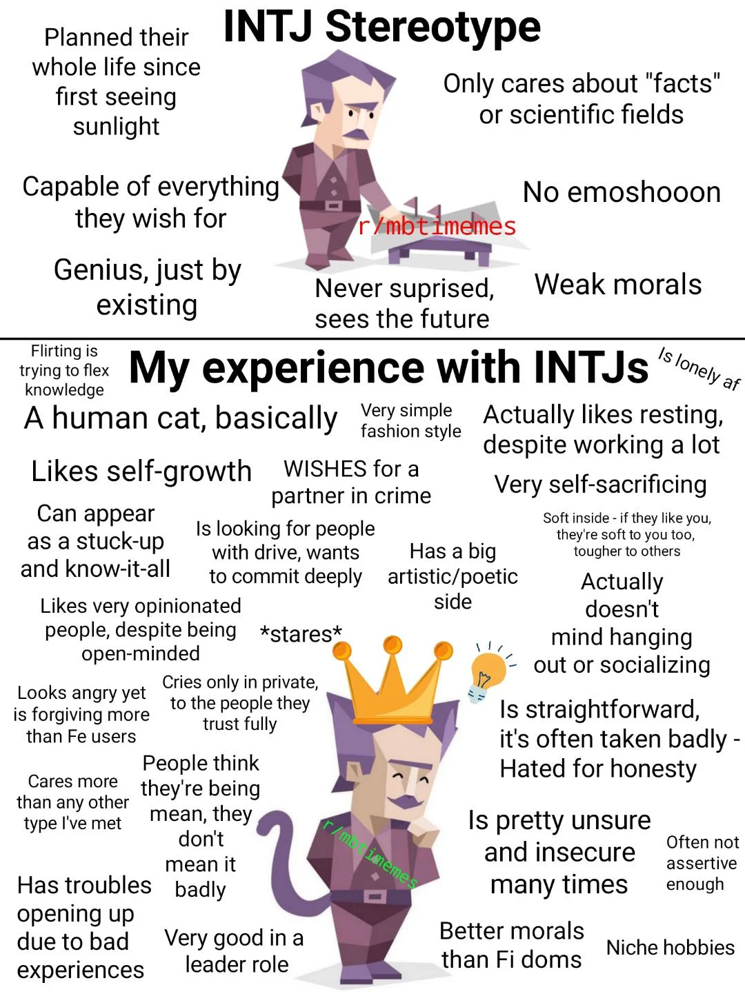 Humor intj characters