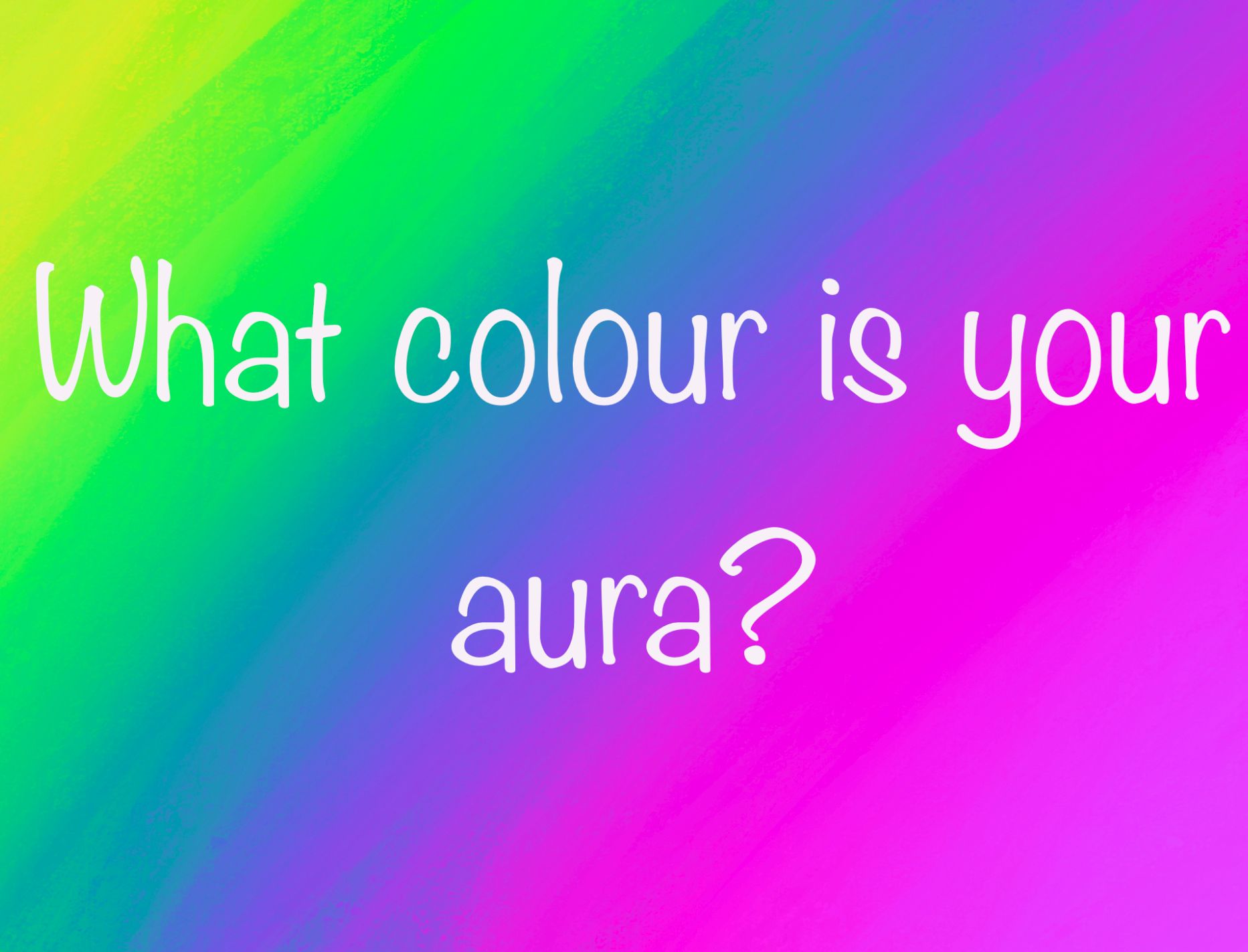 What Is Your Aura Color?