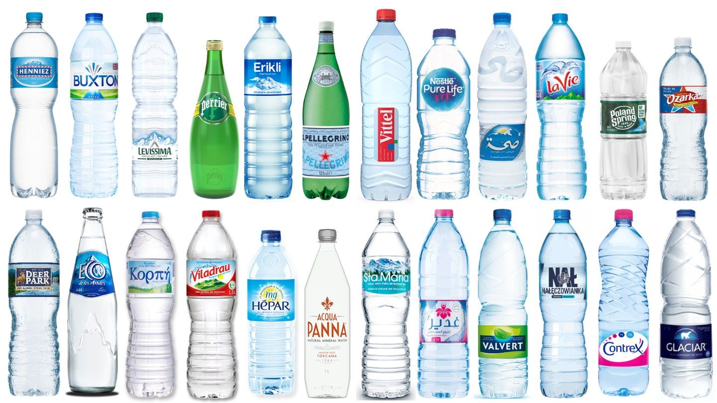 Bottled water brands logo deals quiz