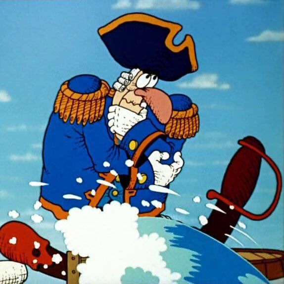 Капитан смоллетт остров сокровищ мультфильм