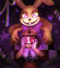 my really elaborate glitchtrap headcanon 👍 - fivenightsatfreddys