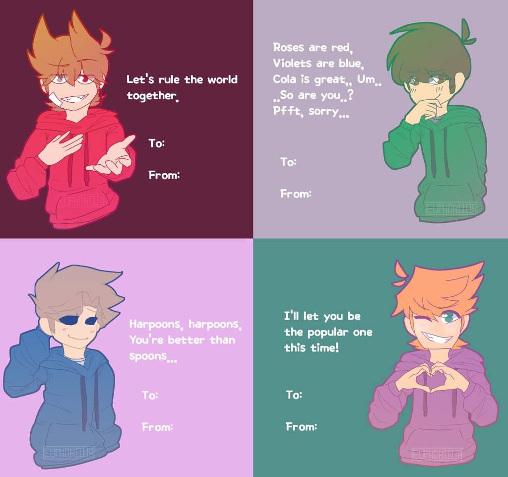 Which Eddsworld Character would become a Yandere for you? (MY AU, NOT  CANNON.) - Personality Quiz