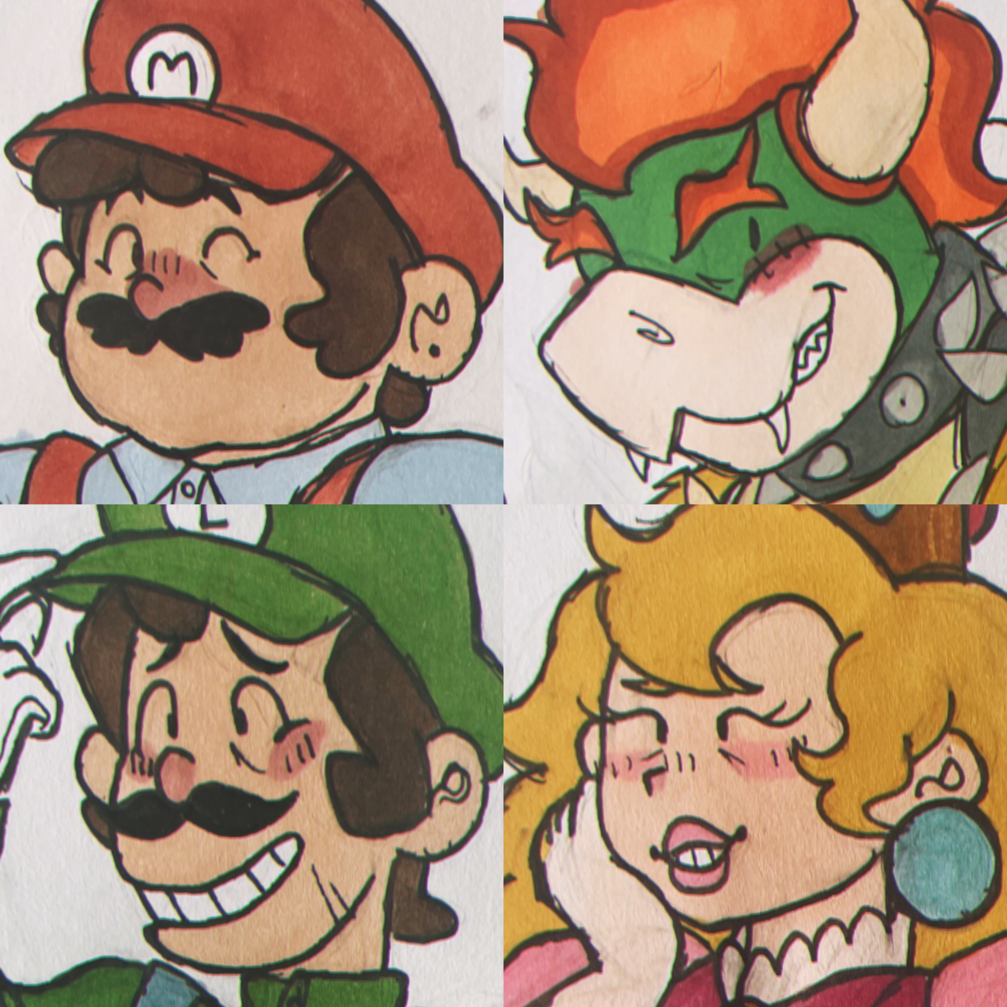 Mario, Luigi, Bowser, or Princess Peach - Personality Quiz